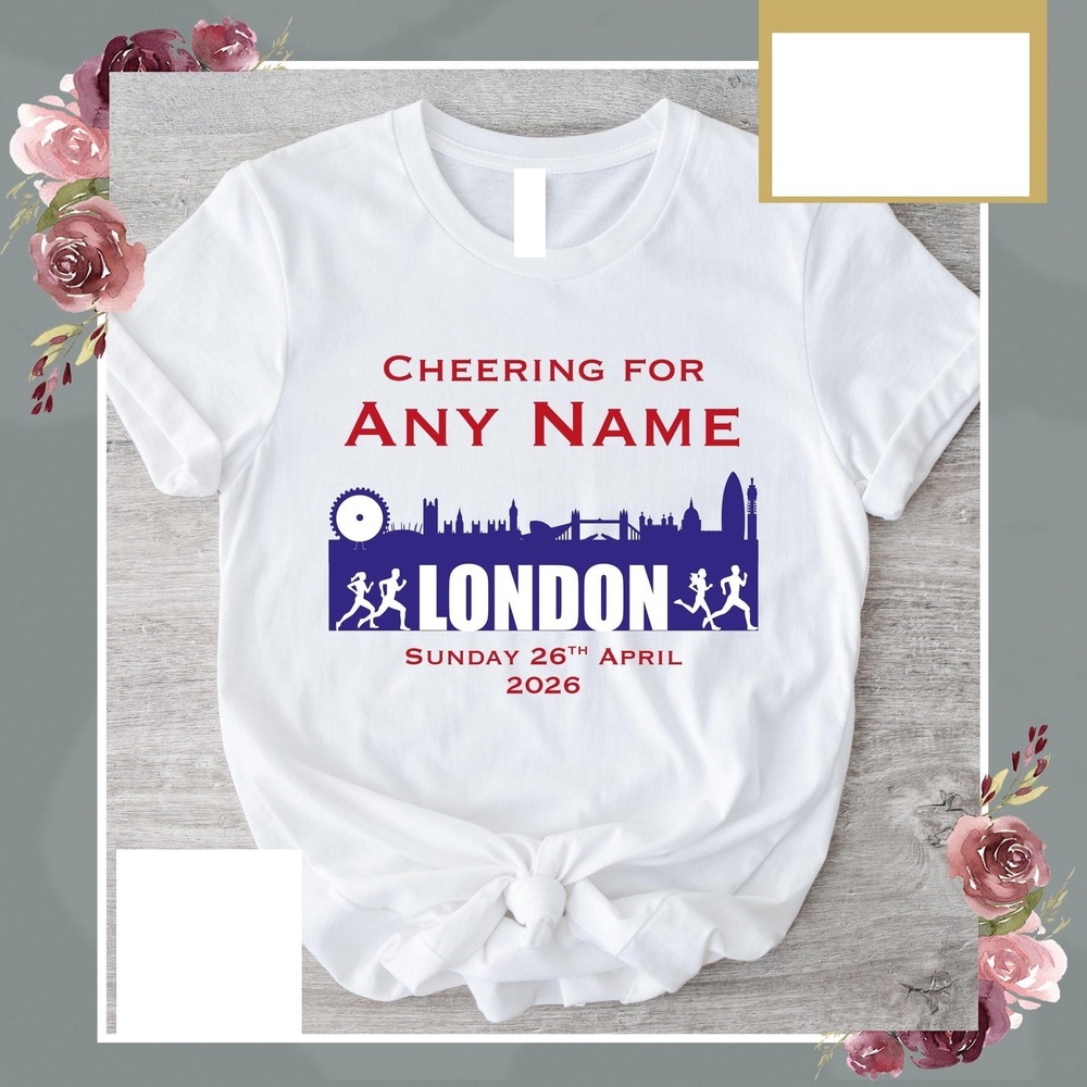 Marathon Supporters Personalised T-Shirt